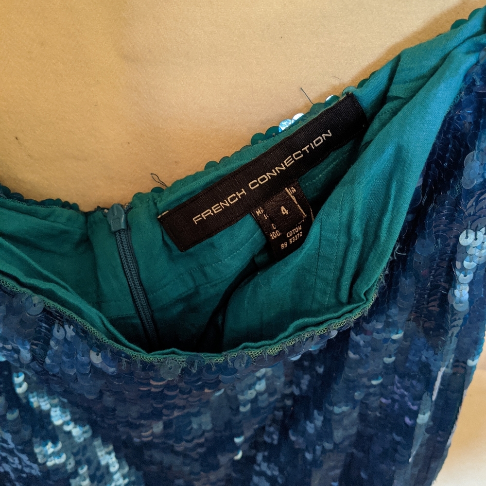 French Connection Sequin Skirt